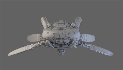 Spider Drone 3D model | CGTrader