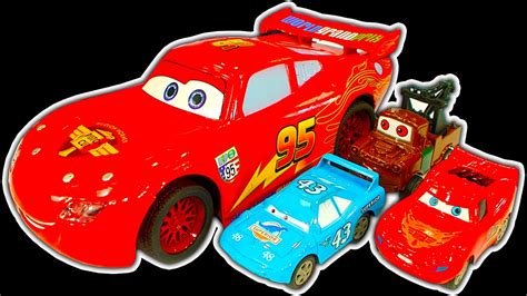 Disney Cars Dark Side Knock Off Toys Ep2 Lightning McQueen Cars 3 Wrecking Crew - YouTube