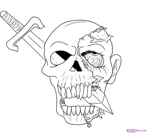 Skull And Roses Drawing at GetDrawings | Free download