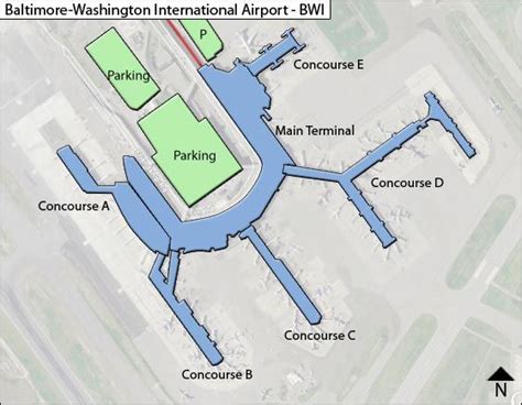 Baltimore BWI Airport Restaurants & Stores