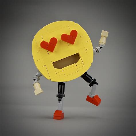 Lego Emoji Smiling Face With Heart-Eyes | Lego Emoji Smiling… | Flickr