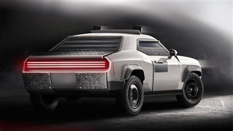 Dodge Challenger Armored Muscle Car Looks Ready for the Zombie ...