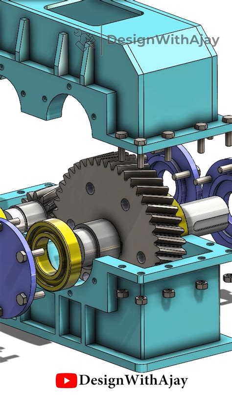 How to design single stage reduction helical gear box designwithajay – Artofit