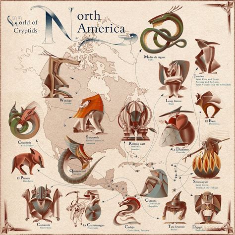 The Most Famous Mythical Creature in Every Country