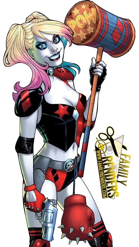 RENDER Harley Quinn Comics