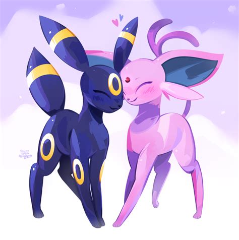 Espeon and Umbreon by chocoholicmonkey on Newgrounds