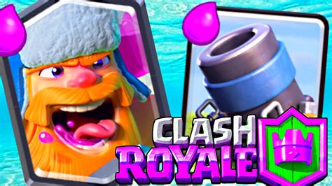 Clash Royale - LUMBERJACK + Mortar?! - YouTube