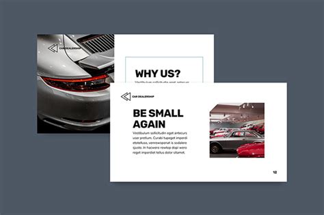 Car Dealership PowerPoint Presentation Template :: Behance