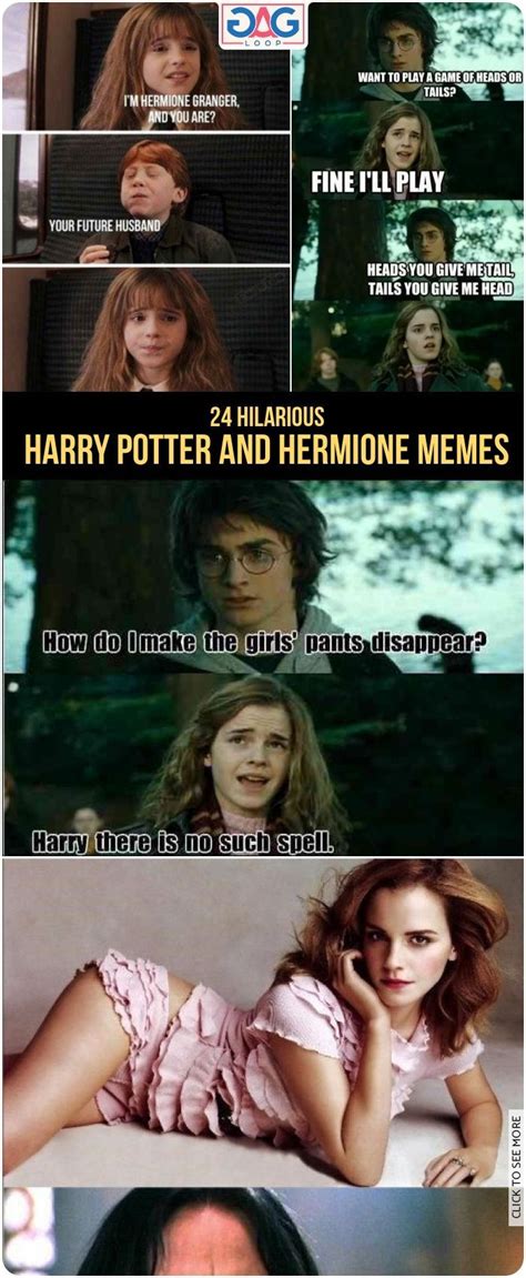 Harry Potter Memes Hermione And Harry