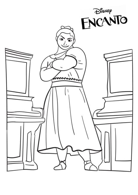 30+ encanto isabela coloring page - IremKristofer