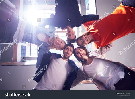 Happy Students Celebrate Friends Group Together Stock Photo 327339395 | Shutterstock