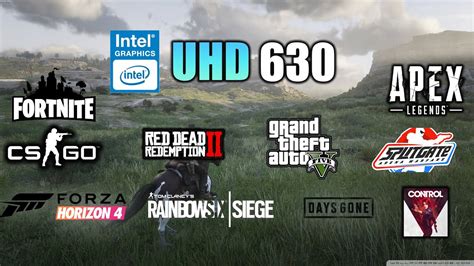 Intel UHD Graphics 630 Test In 10 Games, 43% OFF