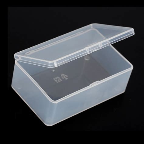 High Quality 1PC Store Small Clear Plastic Transparent With Lid Storage Box Coin Collection ...