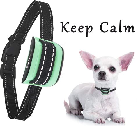 MASBRILL Anti Bark Dog Collar, Stop Barking Deterrent Device for Small ...