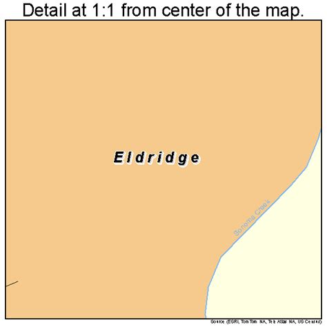 Eldridge California Street Map 0621894