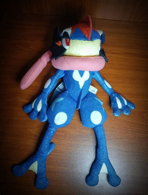 Ash Greninja MAGNETIC Pokemon TOMY PLUSH, Hobbies & Toys, Toys & Games on Carousell