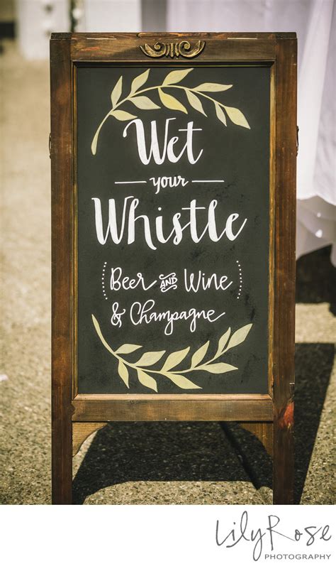 Outdoor Wedding Signs Geyserville Inn - Details, Influence and Personalities - Lily Rose Photography