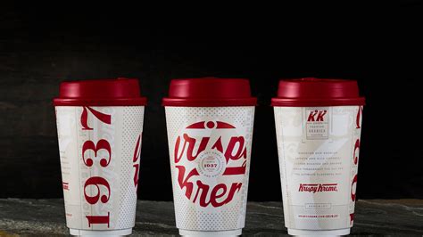 Krispy Kreme's Coffee Gets a New Look | Dieline - Design, Branding & Packaging Inspiration