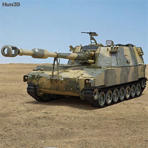 M109 Howitzer 3D model - Military on Hum3D