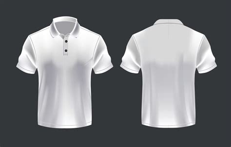 Golf Shirt Mockup Vector Art, Icons, and Graphics for Free Download