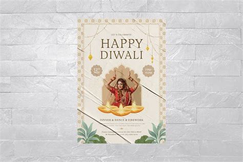 Diwali Festival Flyer Template - Design Template Place