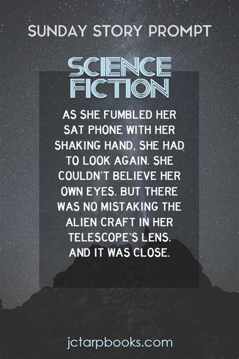 Science Fiction Writing Prompts — JC Tarp Books & Editing