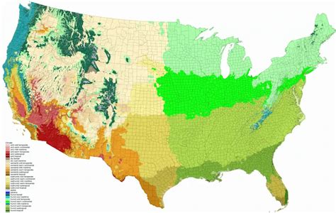 Detailed Climate Map Of The United States - Vivid Maps