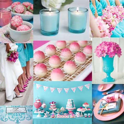 Turquoise and pink wedding inspiration | Turquoise wedding, Pink ...