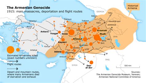 The Armenian Genocide (1915) - Vivid Maps