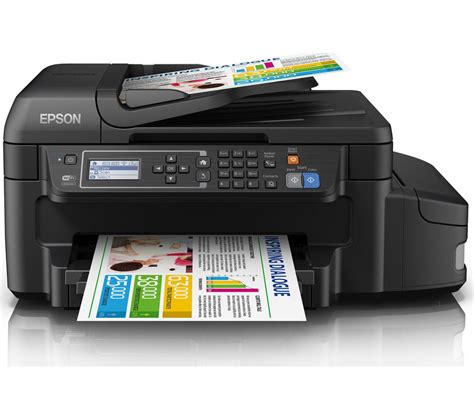 EPSON Eco Tank ET-4550 All-in-One Wireless Inkjet Printer with Fax ...