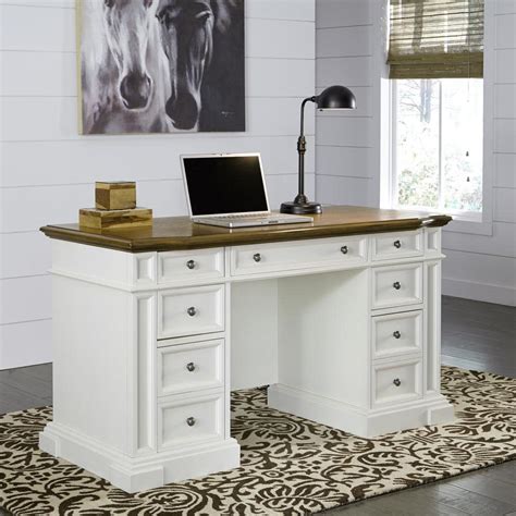 Home Decorators Collection Oxford White Desk-0151200410 - The Home Depot