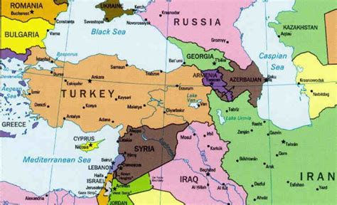 World Map Showing Turkey | physical map of turkey showing the layout and location of turkey s ...