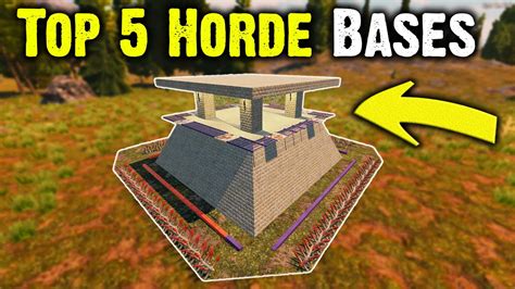 7 Days To Die Base Ideas Alpha 19 ~ Top 5 Best Horde Night Base Builds ...