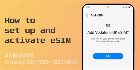 How to Set up eSIM on Samsung Galaxy S23 Series