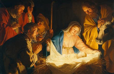 The Adoration of the Shepherds Painting by Gerrit van Honthorst - Fine Art America