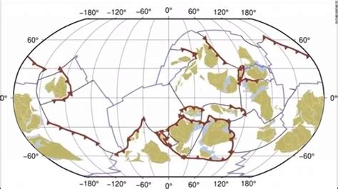 Watch a billion years of tectonic plates moving in one minute | The Economy Club