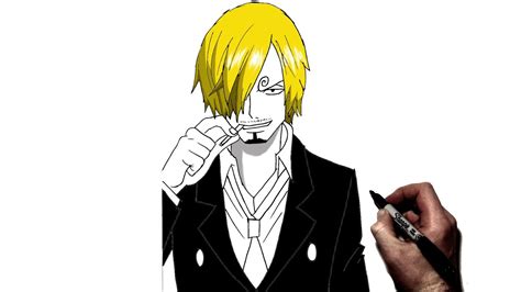 How To Draw Sanji One Piece Sketchok Easy Drawing Guides Easy Images | Porn Sex Picture