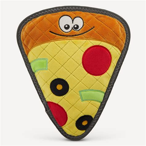 Joyhound Rip Roarin' Tough Pizza Dog Toy - Tough Plush