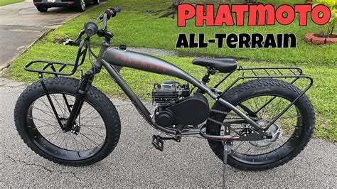 Phatmoto All Terrain Fat Tire 2021 79cc Motorized Bicycle ,Matte Army Green | lupon.gov.ph