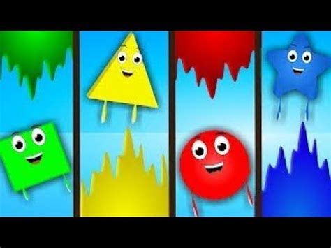 Learn Colors And Shapes | The Shapes Songs For Children | Baby Songs | Nursery Rhymes For ...