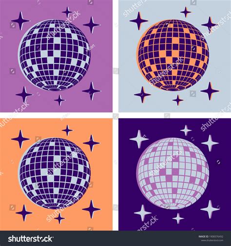 Disco Ball Illustration Pop Art Style Stock Illustration 1908376492 | Shutterstock