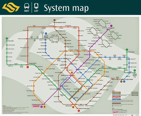 Jalur Rute MRT Singapore