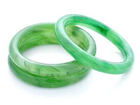 Genuine Jade Bangle Bracelets are Charming on Anyone ~ MegaMinistore