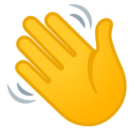 👋 Waving Hand Emoji | Waving Emoji, Hello Emoji, Goodbye Emoji, Hand Wave Emoji