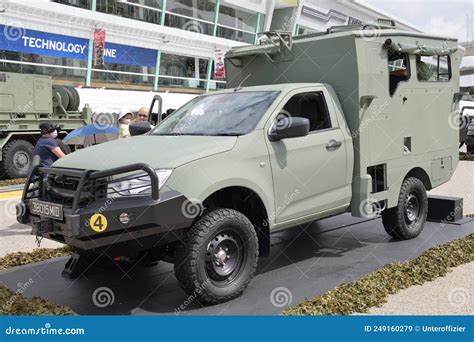 The Agilis Light Utility Vehicle LUV on Display at Singapore Army Open ...