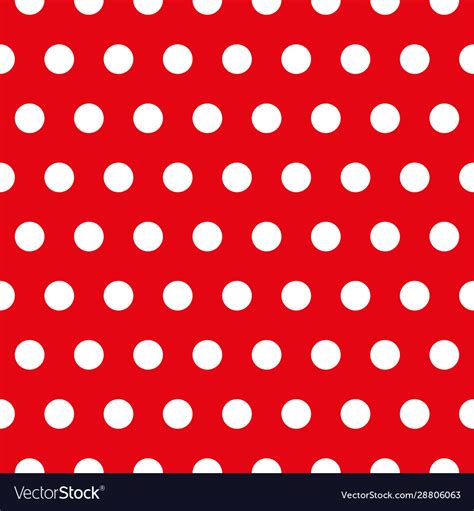 Red On Red Polka Dots Background