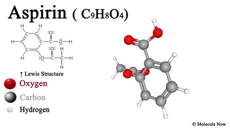 Aspirin Lewis Structure