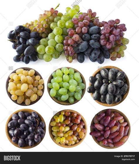 Mixed Grapes Different Image & Photo (Free Trial) | Bigstock