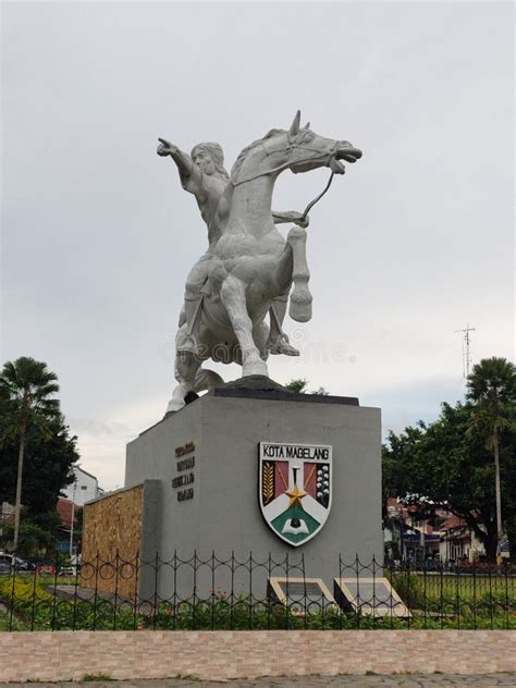 Prince Diponegoro Monument In Jakarta, Indonesia Stock Image - Image of ...