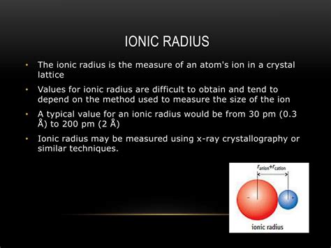 PPT - IONIC RADIUS PowerPoint Presentation, free download - ID:2483169